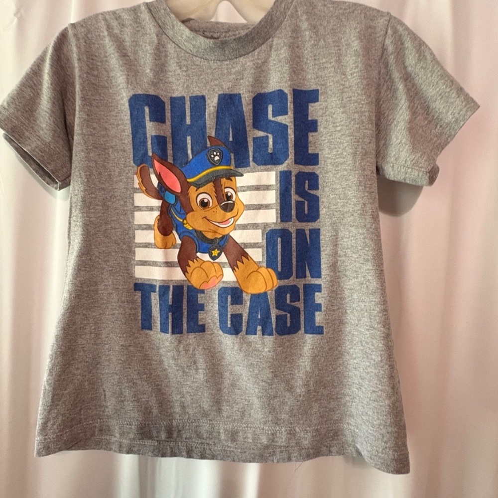 Chase Is On The Case Kids' T-Shirt - Cotton/Polyester - Size 7